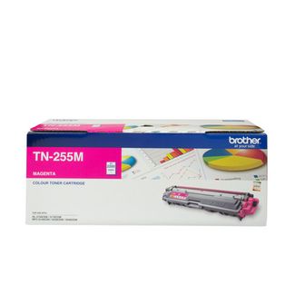 Brother TN-255M Magenta Toner Cartridge2200Pages 