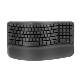 Logitech 920-012281 Ergo Series Wave Keys Wireless Ergonomic Keyboard Graphite