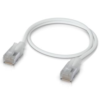 Ubiquiti UACC-Cable-Patch-EL-C6A-0.3M-W 0.3m CAT6A 10 GbE UniFi Premium Patch Cable