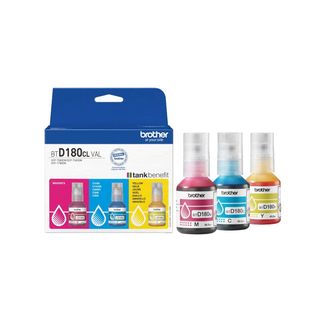 Brother BTD-180CLVAL BTD180CLVAL High-Yield Colour Ink Bottle Multipack