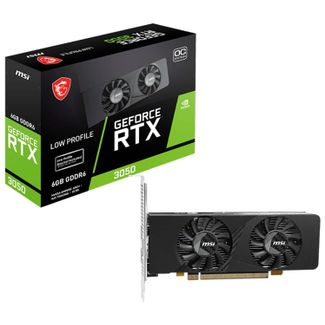 MSI GeForce RTX 3050 LP E 6G OC Graphics Card
