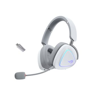 ASUS ROG DELTA II WHITE Wireless RGB Gaming Headset White