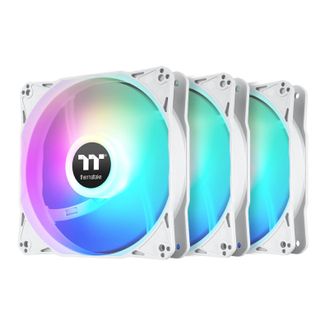 Thermaltake CL-F205-PL12SW-A LE 120 ARGB PWM Cooling Fan White Edition 3 Fan Pack