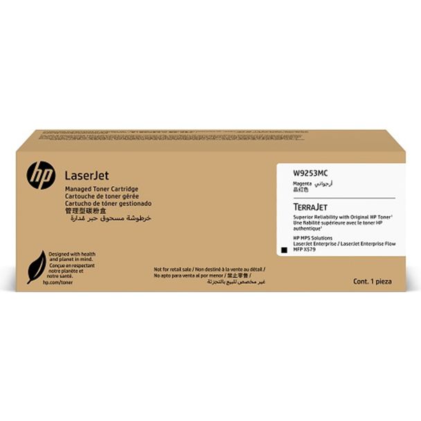 HP W9253MC Magenta Managed Laserjet Toner Cartridge