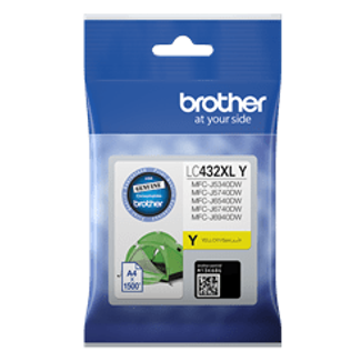Brother LC-432XLY YELLOW INK CARTRIDGE