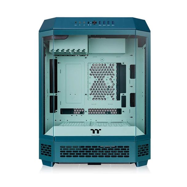 Thermaltake CA-1Z1-00MTWN-00 The Tower 600 Tempered Glass Mid Tower ATX Case Transformative Teal