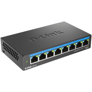 D-Link DMS-108 8-Port Unmanaged Switch with 8 (2.5G) Multi Gigabit Ethernet Ports