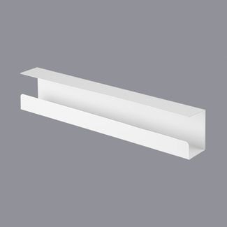Brateck CC11-1-W Under Desk Cable Tray Organizer White