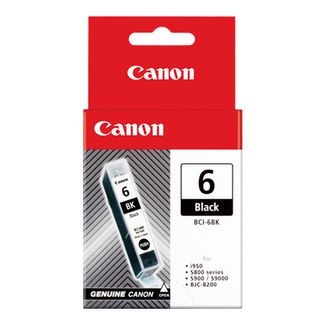 Canon BCI6BK BCI-6BK Black Ink Cartridge