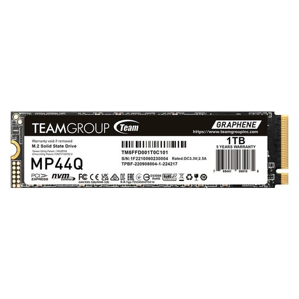 Team TM8FFD001T0C101 MP44Q 1TB M.2 2280 NVMe PCIe 4.0 SSD