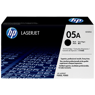 HP CE505A LaserJet Toner Cartridge Black