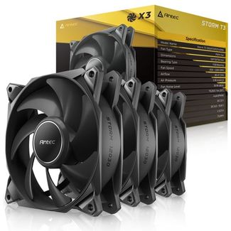 Antec Storm T3 120_3pks 120mm PWM Case Fan 3-Pack