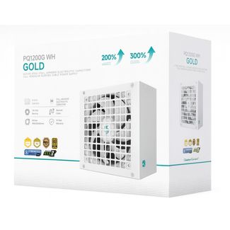 DeepCool R-PQC00G-FD1W-JGAU-V1 PQ1200G WH 1200W Gamer Storm 80+ Gold/Cybenetics Fully Modular ATX Power Supply