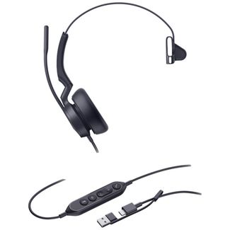 Yealink UH46-M-C/A USB-C/A Wired Mono Headset