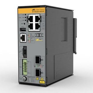 Allied Telesis AT-IE220-6GHX-80 4x 10/100/1000T 2x 1G/10G SFP+ Industrial Ethernet Layer 2+ Switch PoE++ Support