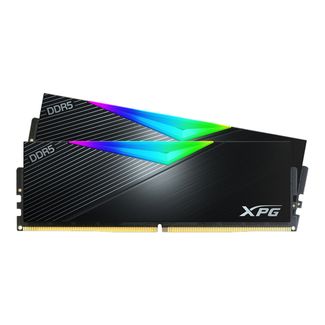ADATA AX5U6000C3032G-DCLARBK XPG LANCER RGB 64GB (2 x 32GB) DDR5 6000MHz CL30 Desktop Memory Black