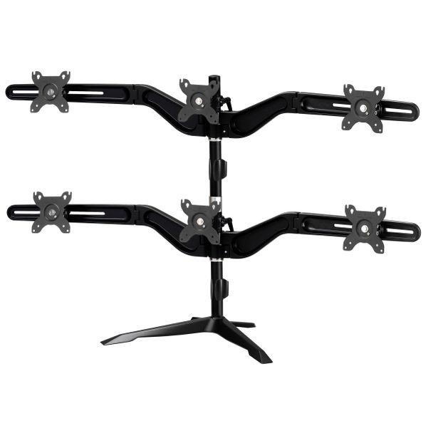 Aavara AV-DS600 DS600 Freestanding Hexa Monitor Stand