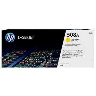 HP 508A Yellow Original LaserJet Toner Cartridge (CF362A)