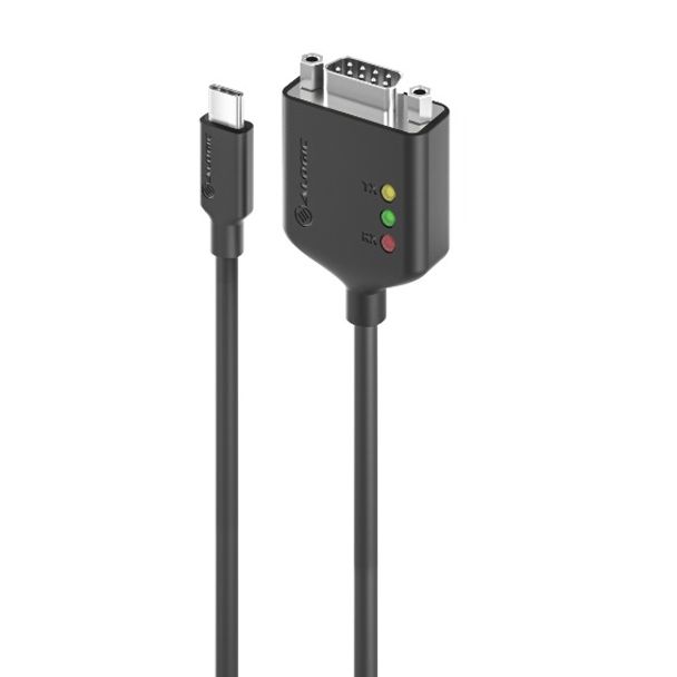 Alogic ELC232-0.65 USB-C to DB9 RS232 Serial Cable 65cm