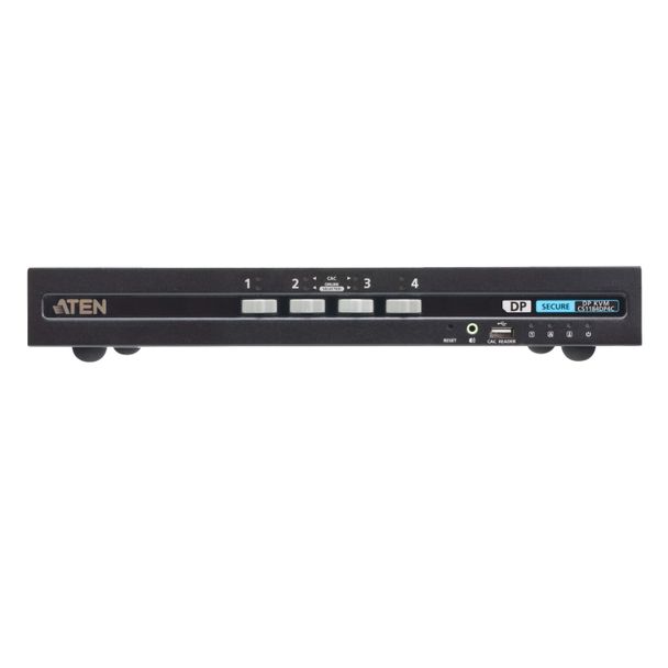 ATEN CS1184DP4C-AT-U 4-Port USB DisplayPort Secure KVM Switch with CAC (PSD PP v4.0 Compliant)