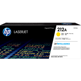 HP W2122A 212A Yellow Original LaserJet Toner Cartridge