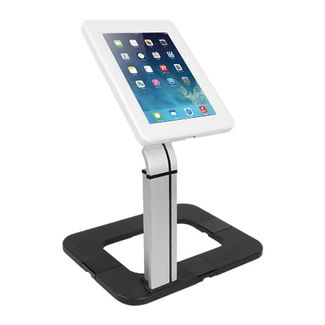 Brateck PAD15-02 Anti-theft Countertop Tablet Kiosk Stand with Aluminum Base Fit Screen Size 9.7"-10.1"