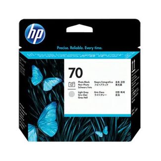 HP C9407A No 70 Photo Black and LT Gray Printhead
