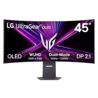 LG 45GX950A-B UltraGear OLED 44.5" WUHD 165Hz/WFHD 330Hz Dual-mode Curved Gaming Monitor