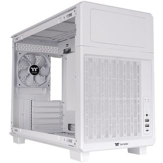Thermaltake CA-11L-00S6NN-00 TR200 mATX Case Snow Edition
