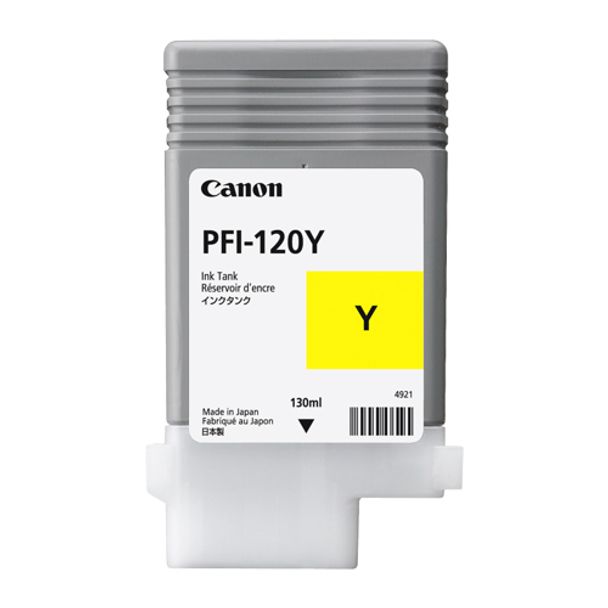 Canon PFI-120Y Yellow Ink For TM Range - 130ML
