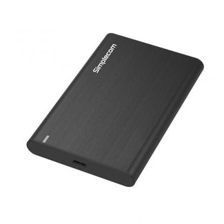 Simplecom SE221BK Aluminium 2.5" SATA HDD/SSD to USB 3.1 Enclosure
