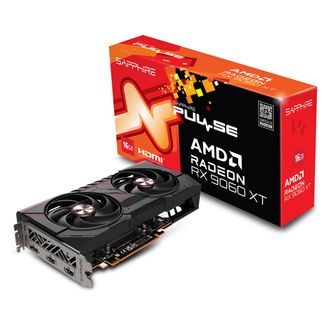 Sapphire 11350-03-20G PULSE Radeon RX 9060 XT GAMING OC 16GB Graphics Card