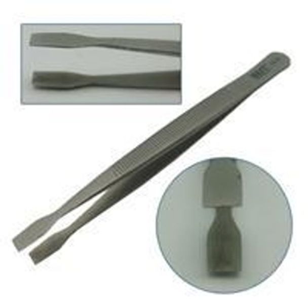 Small Part Handling Tweezers with Flat Tip BEST-12.XF