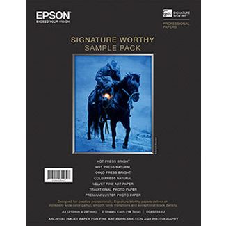 Epson C13S045234AU Fine Art Signature Sample Media Pack