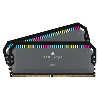 Corsair CMT32GX5M2B6000Z30K Dominator Platinum RGB 32GB (2x16GB) DDR5 6000Mhz Desktop Memory Grey