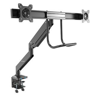 STARTECH ARMSLIMDUAL2USB3 Desk Mount Dual Monitor Arm -2x USB 3.0