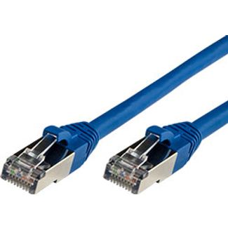 Comsol STP-02-C6A-BLU 2M 10GbE Cat 6A S/FTP Shielded Patch Cable - Blue