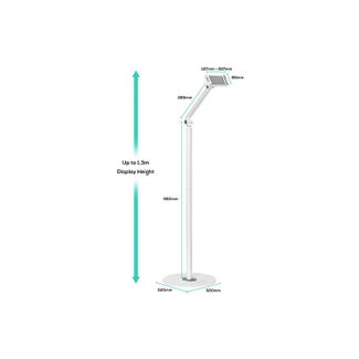 mBeat ACA-TSTD-02WHT activiva Universal iPad & Tablet Floor Stand