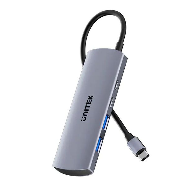 Unitek H1112DGY01 uHUB Q4 4-in-1 10Gbps USB-C Hub