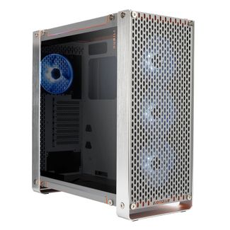 In Win IW-CS-DUBILIASB-GRY Dubili Assembled Tempered Glass Full Tower E-ATX Case Titanium Grey