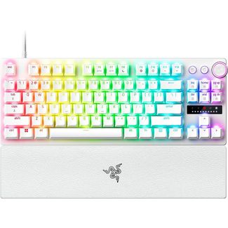 Razer RZ03-04981700 Huntsman V3 Pro TKL Analog Optical Mechanical Gaming Keyboard White Edition