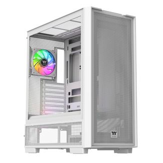 Thermaltake CA-11K-00M6WN-00 S380 Tempered Glass ARGB Mid Tower ATX Case Snow