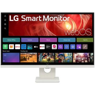 LG 27U731SA-W 27" UHD HDR10 IPS White Smart Monitor with WebOS
