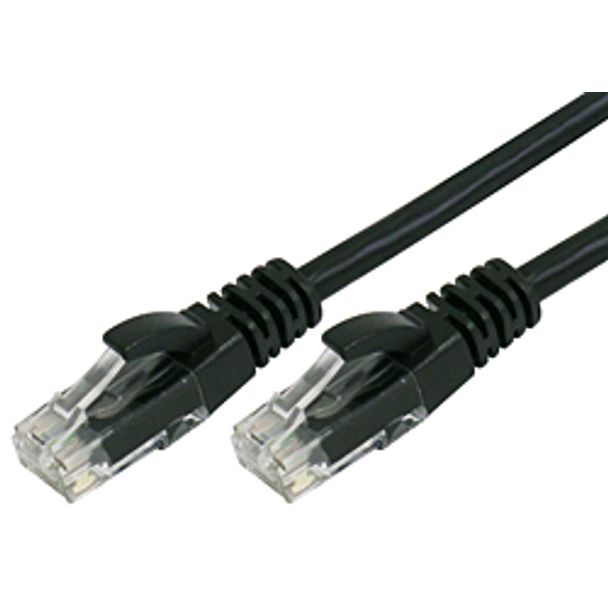 Comsol UTP-03-C6A-BLK 3M 10GbE Cat 6A UTP Patch Cable LSZH - Black