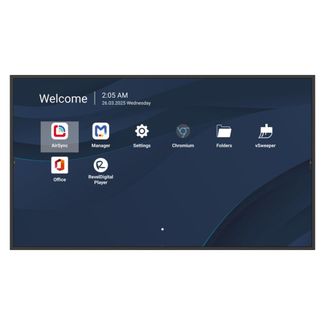 Viewsonic CDE4314-2C 43" UHD 24/7 500nits Commercial Digital Signage Display Android