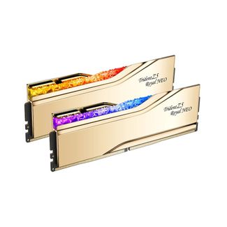 G.Skill F5-6000J2836G16GX2-TR5NG Trident Z5 Royal Neo 32GB (2x16GB) DDR5 6000MHz Desktop Memory Gold