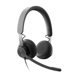 LOGITECH 981-001097 ZONE WIRED UC STEREO HEADSET USB-C W/USB-A ADAPTER
