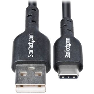 StarTech USB2AC2MNC 2m USB-A to USB-C Charging Cable Black