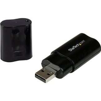 StarTech ICUSBAUDIOB USB Audio Adapter External Sound Card