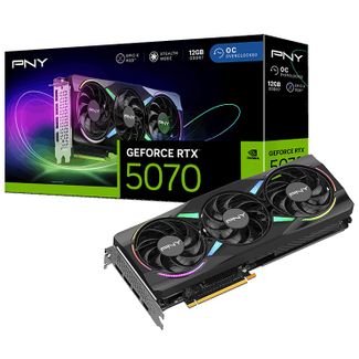 PNY VCG507012TFXXPB1-O GeForce RTX 5070 ARGB EPIC-X RGB Triple Fan OC 12GB Graphics Card